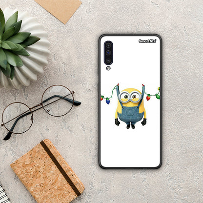 Xmas Minion Lights - Samsung Galaxy A50 / A30s θήκη