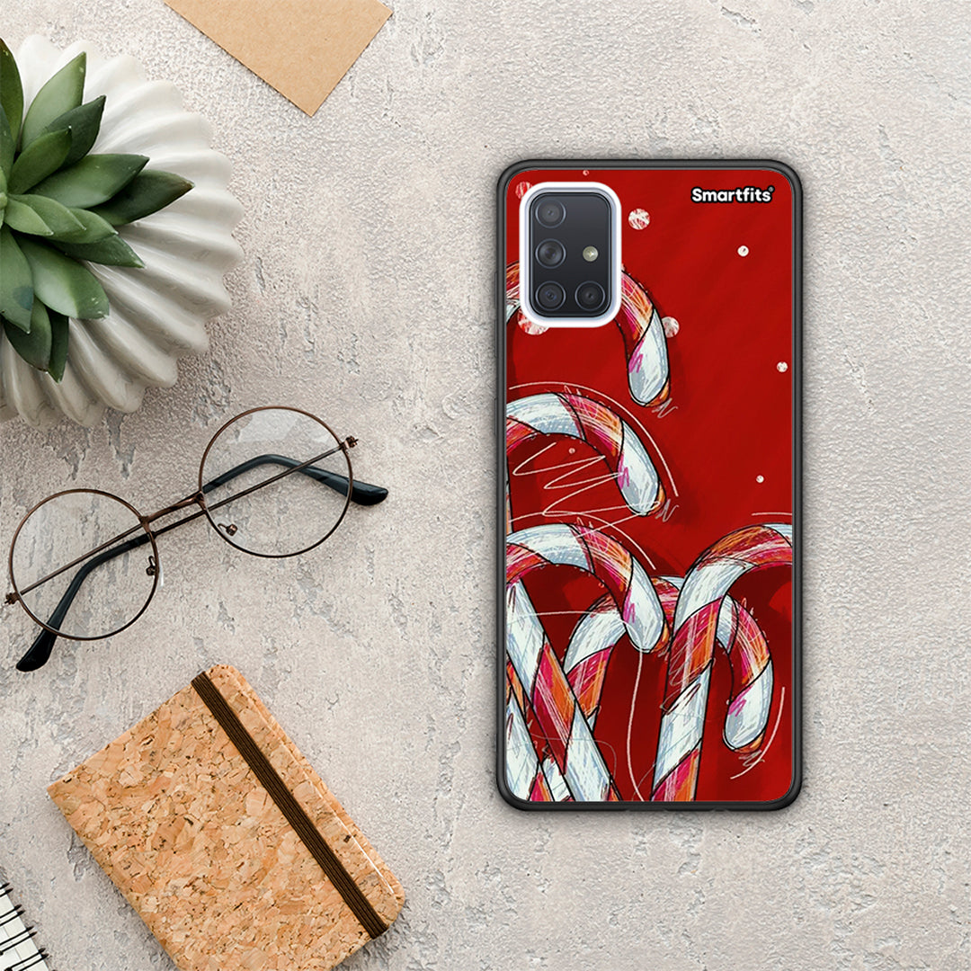 Candy Cane - Samsung Galaxy A51 θήκη