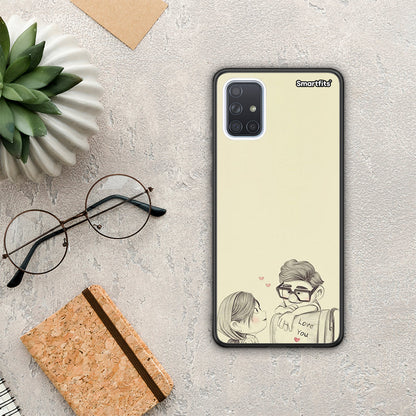 Carl And Ellie - Samsung Galaxy A51 θήκη