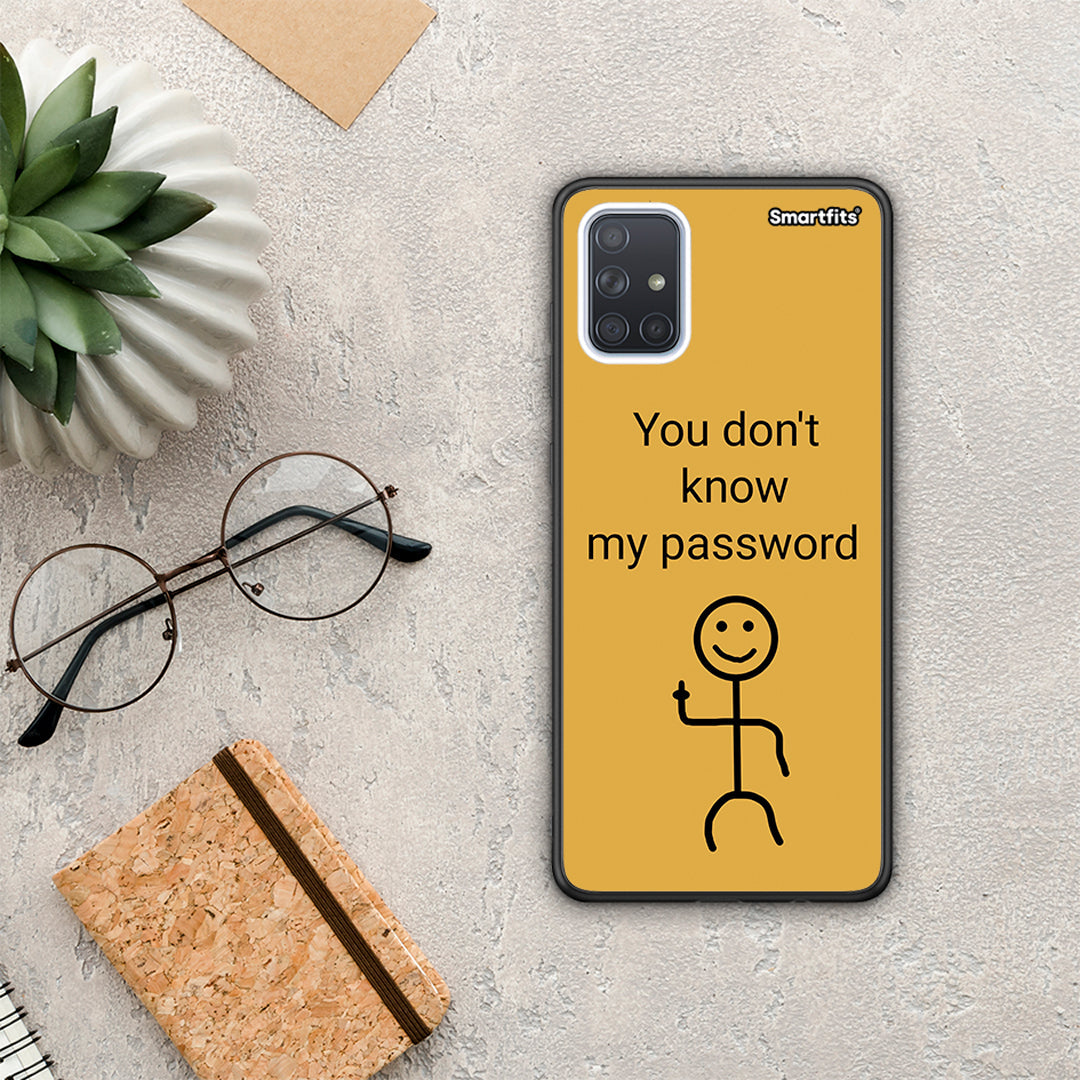 My Password - Samsung Galaxy A51 θήκη