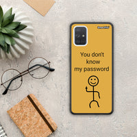 Thumbnail for My Password - Samsung Galaxy A51 θήκη