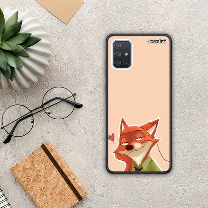 Nick Wilde And Judy Hopps Love 1 - Samsung Galaxy A51 θήκη