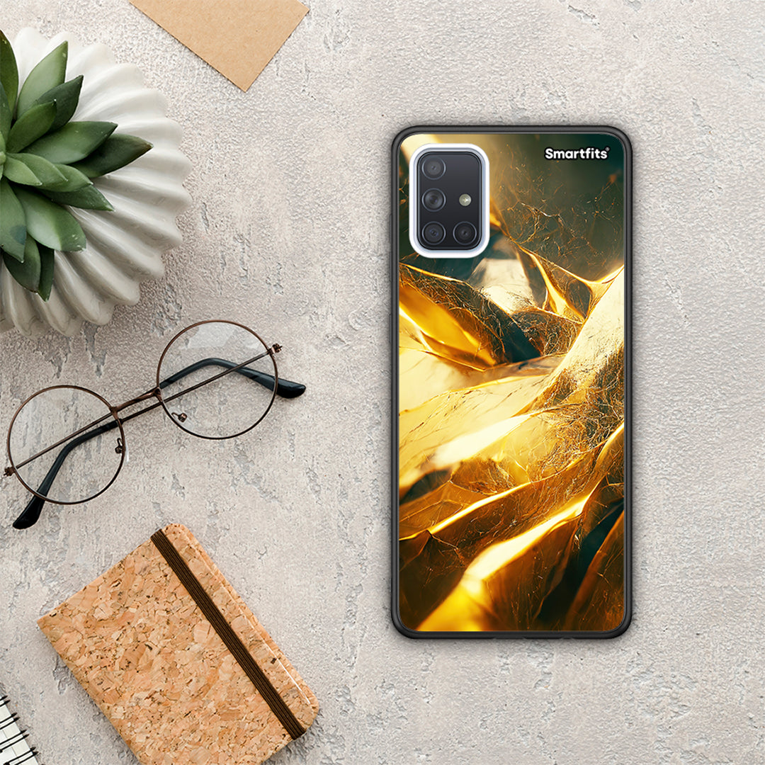 Real Gold - Samsung Galaxy A51 θήκη