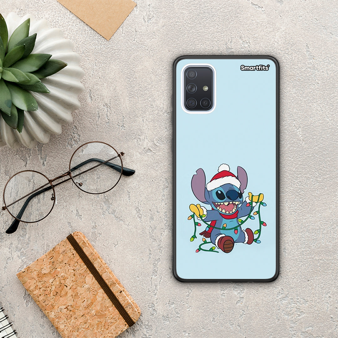 Santa Stich - Samsung Galaxy A51 θήκη