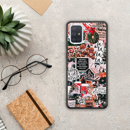Xmas Habbits - Samsung Galaxy A51 θήκη