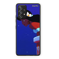 Thumbnail for Samsung Galaxy A52 Alladin And Jasmine Love 2 θήκη από τη Smartfits με σχέδιο στο πίσω μέρος και μαύρο περίβλημα | Smartphone case with colorful back and black bezels by Smartfits