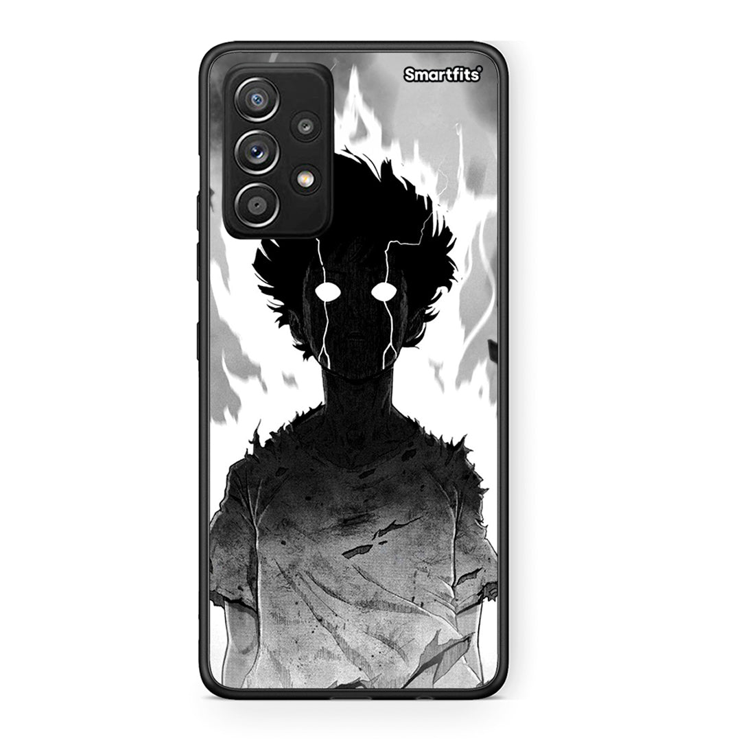 Samsung Galaxy A52 Anime Boy Θήκη από τη Smartfits με σχέδιο στο πίσω μέρος και μαύρο περίβλημα | Smartphone case with colorful back and black bezels by Smartfits
