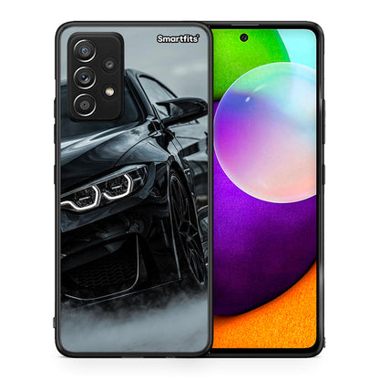 Θήκη Samsung Galaxy A52 Black BMW από τη Smartfits με σχέδιο στο πίσω μέρος και μαύρο περίβλημα | Samsung Galaxy A52 Black BMW case with colorful back and black bezels