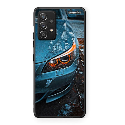 Samsung Galaxy A52 Bmw E60 Θήκη από τη Smartfits με σχέδιο στο πίσω μέρος και μαύρο περίβλημα | Smartphone case with colorful back and black bezels by Smartfits
