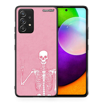 Θήκη Samsung Galaxy A52 Halloween Motivation από τη Smartfits με σχέδιο στο πίσω μέρος και μαύρο περίβλημα | Samsung Galaxy A52 Halloween Motivation case with colorful back and black bezels