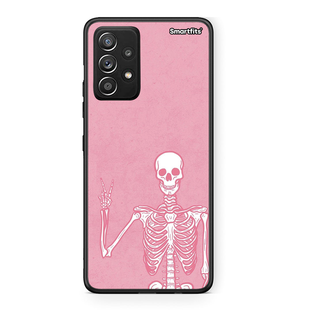 Samsung Galaxy A52 Halloween Motivation Θήκη από τη Smartfits με σχέδιο στο πίσω μέρος και μαύρο περίβλημα | Smartphone case with colorful back and black bezels by Smartfits