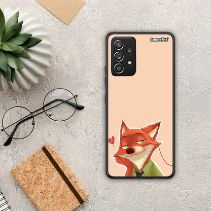 Nick Wilde And Judy Hopps Love 1 - Samsung Galaxy A52 / A52s / A52 5G θήκη
