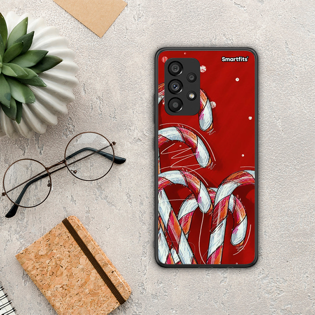Candy Cane - Samsung Galaxy A53 5G θήκη