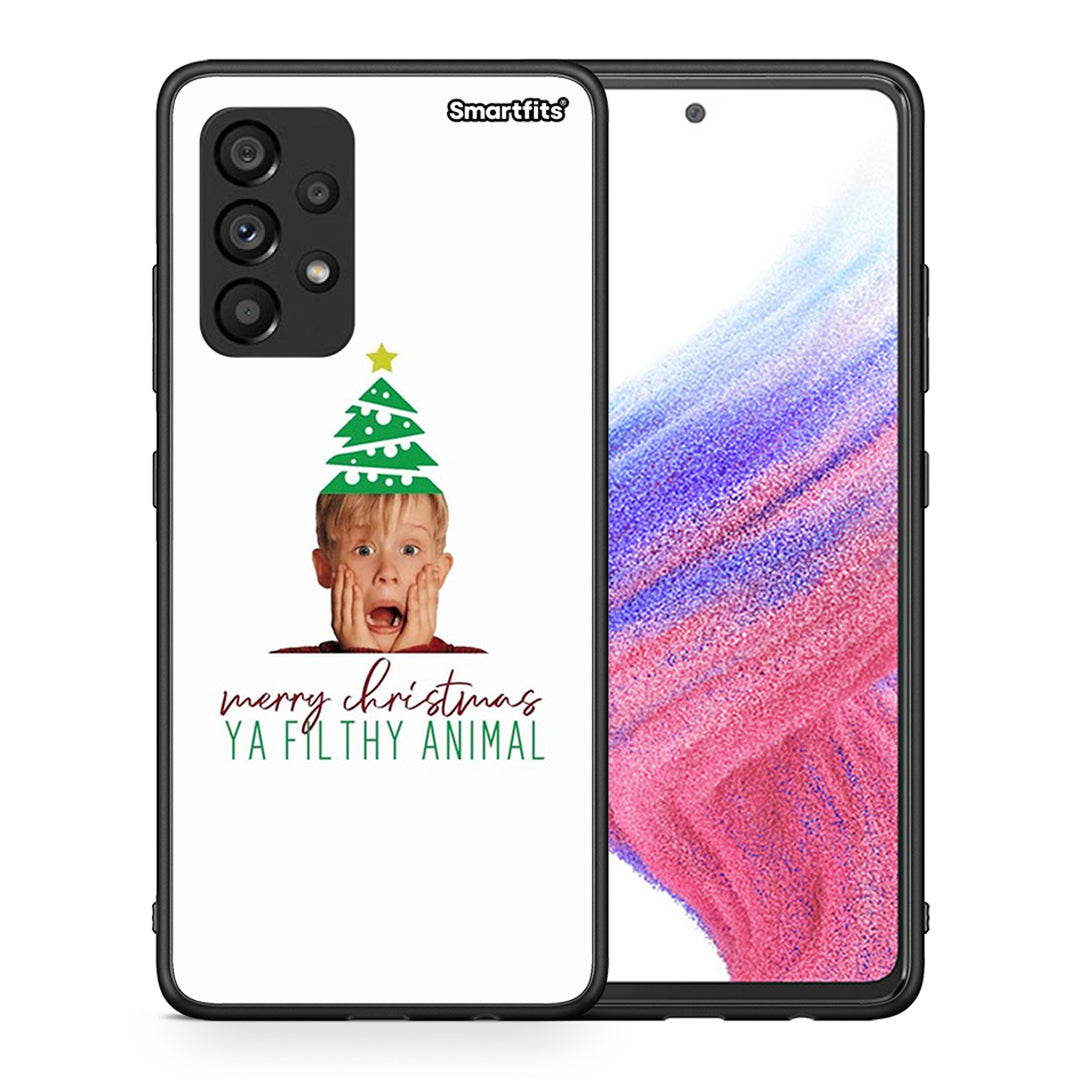 Θήκη Samsung A53 5G Filthy Animal από τη Smartfits με σχέδιο στο πίσω μέρος και μαύρο περίβλημα | Samsung A53 5G Filthy Animal case with colorful back and black bezels