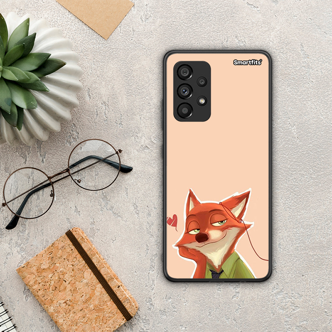 Nick Wilde And Judy Hopps Love 1 - Samsung Galaxy A53 5G θήκη