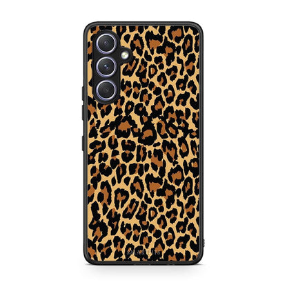 Θήκη Samsung Galaxy A54 Animal Leopard από τη Smartfits με σχέδιο στο πίσω μέρος και μαύρο περίβλημα | Samsung Galaxy A54 Animal Leopard Case with Colorful Back and Black Bezels