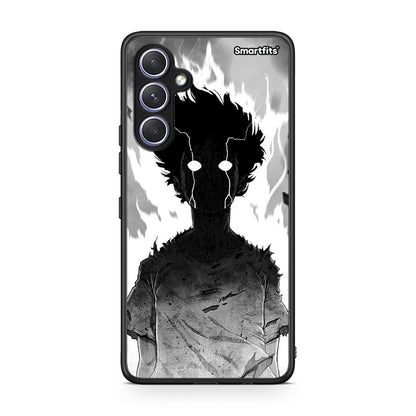 Θήκη Samsung Galaxy A54 Anime Boy από τη Smartfits με σχέδιο στο πίσω μέρος και μαύρο περίβλημα | Samsung Galaxy A54 Anime Boy Case with Colorful Back and Black Bezels
