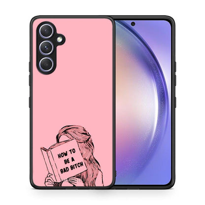 Θήκη Samsung Galaxy A54 Bad Bitch από τη Smartfits με σχέδιο στο πίσω μέρος και μαύρο περίβλημα | Samsung Galaxy A54 Bad Bitch Case with Colorful Back and Black Bezels