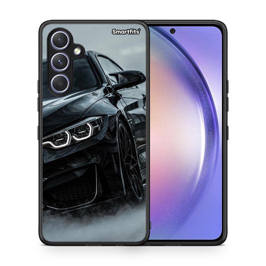 Θήκη Samsung Galaxy A54 Black BMW από τη Smartfits με σχέδιο στο πίσω μέρος και μαύρο περίβλημα | Samsung Galaxy A54 Black BMW Case with Colorful Back and Black Bezels