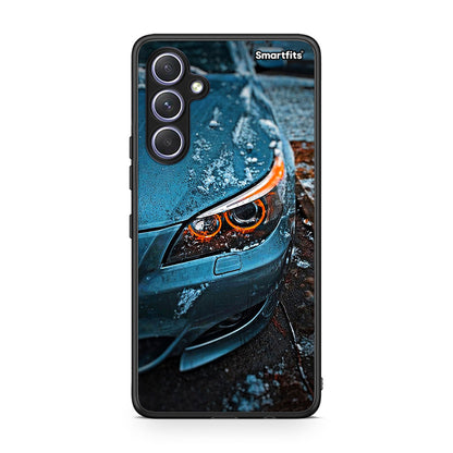 Θήκη Samsung Galaxy A54 Bmw E60 από τη Smartfits με σχέδιο στο πίσω μέρος και μαύρο περίβλημα | Samsung Galaxy A54 Bmw E60 Case with Colorful Back and Black Bezels