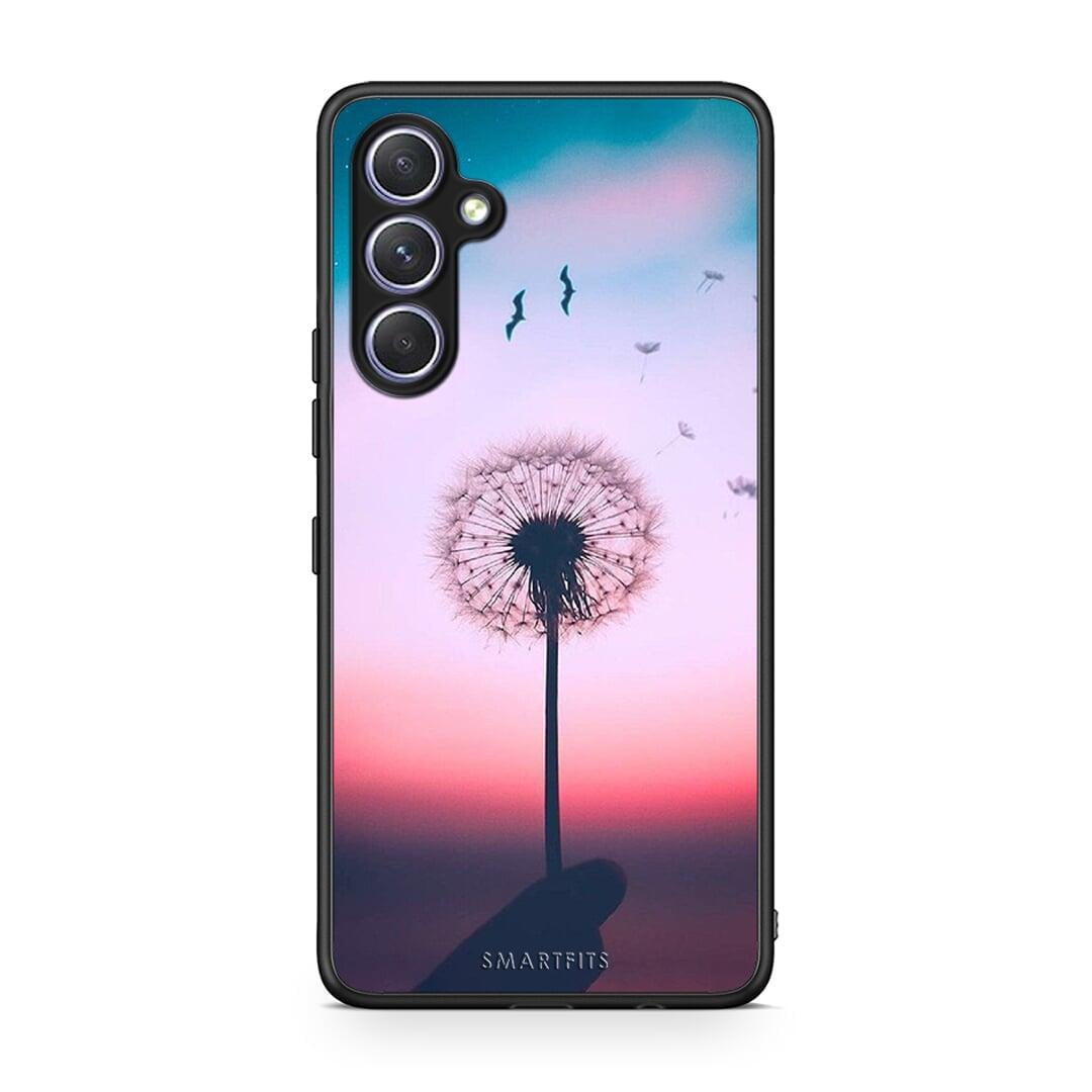 Θήκη Samsung Galaxy A54 Boho Wish από τη Smartfits με σχέδιο στο πίσω μέρος και μαύρο περίβλημα | Samsung Galaxy A54 Boho Wish Case with Colorful Back and Black Bezels