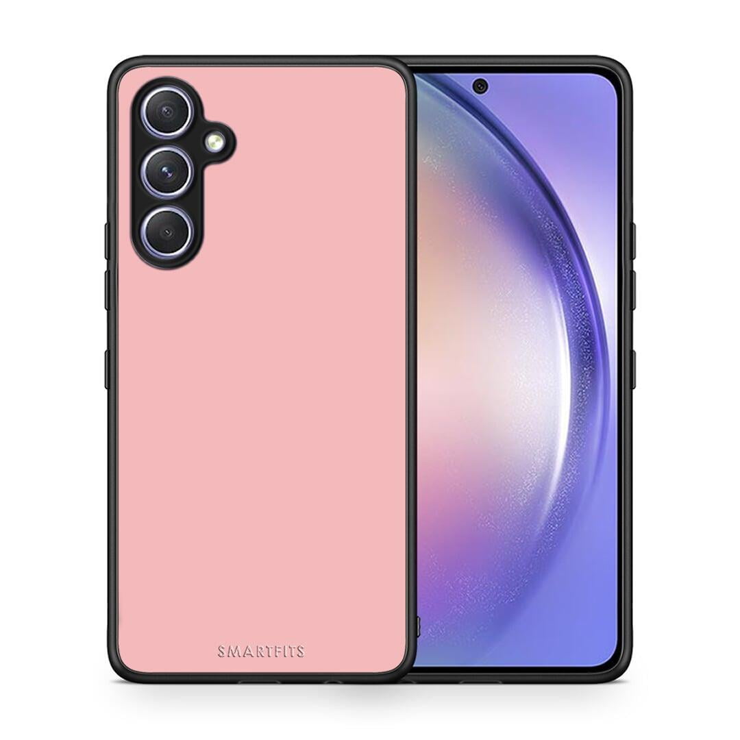 Θήκη Samsung Galaxy A54 Color Nude από τη Smartfits με σχέδιο στο πίσω μέρος και μαύρο περίβλημα | Samsung Galaxy A54 Color Nude Case with Colorful Back and Black Bezels