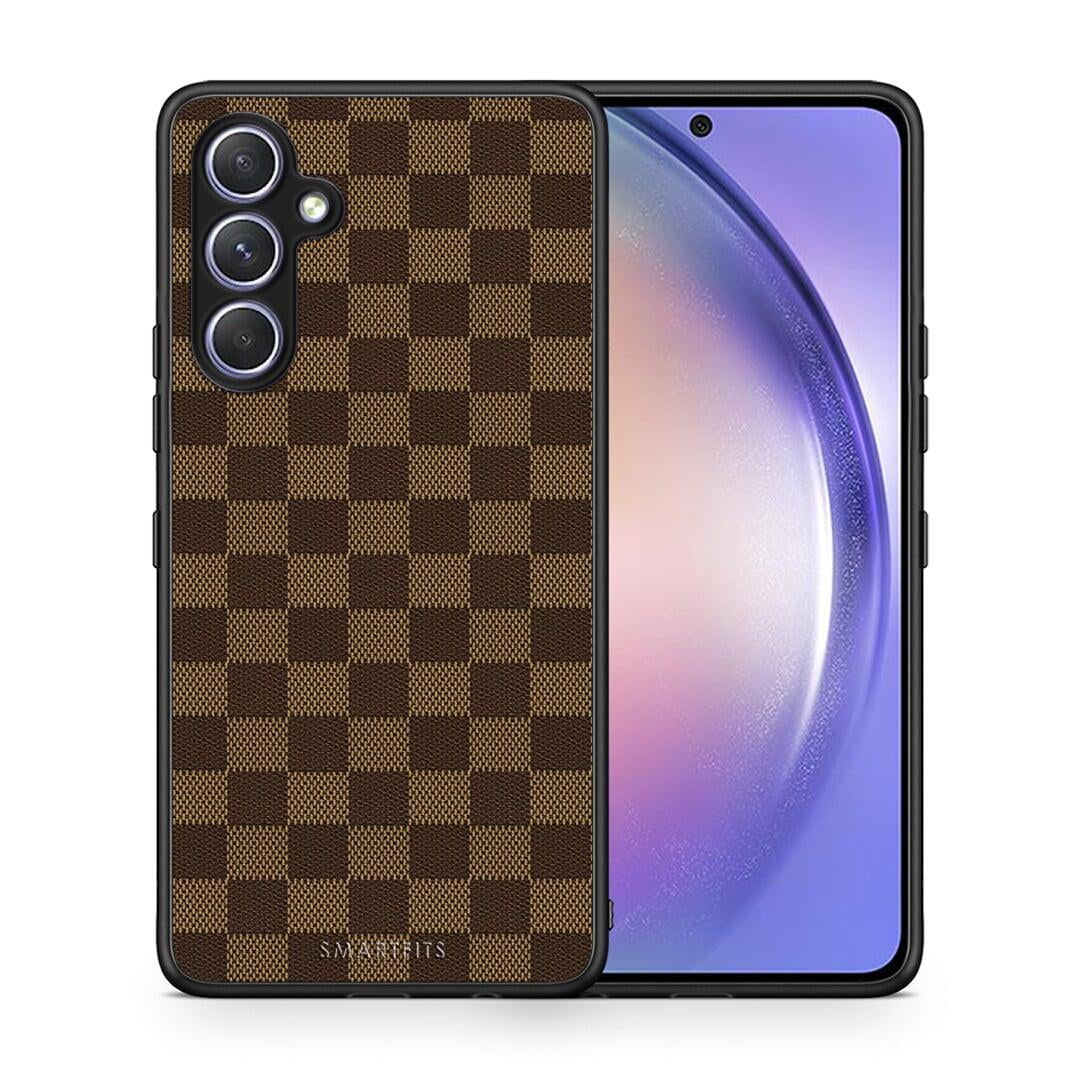 Θήκη Samsung Galaxy A54 Designer Glamour από τη Smartfits με σχέδιο στο πίσω μέρος και μαύρο περίβλημα | Samsung Galaxy A54 Designer Glamour Case with Colorful Back and Black Bezels