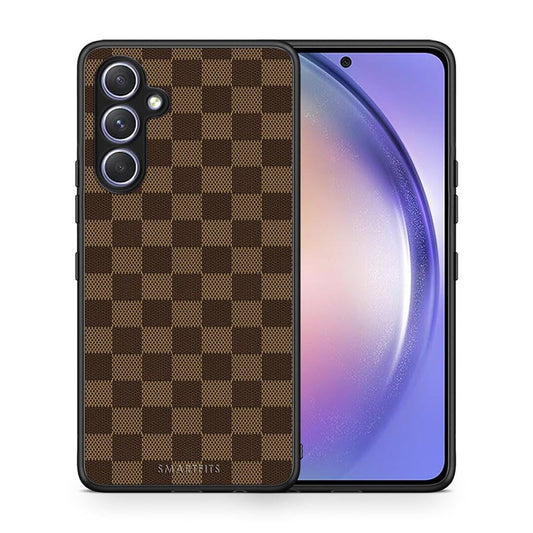 Θήκη Samsung Galaxy A54 Designer Glamour από τη Smartfits με σχέδιο στο πίσω μέρος και μαύρο περίβλημα | Samsung Galaxy A54 Designer Glamour Case with Colorful Back and Black Bezels