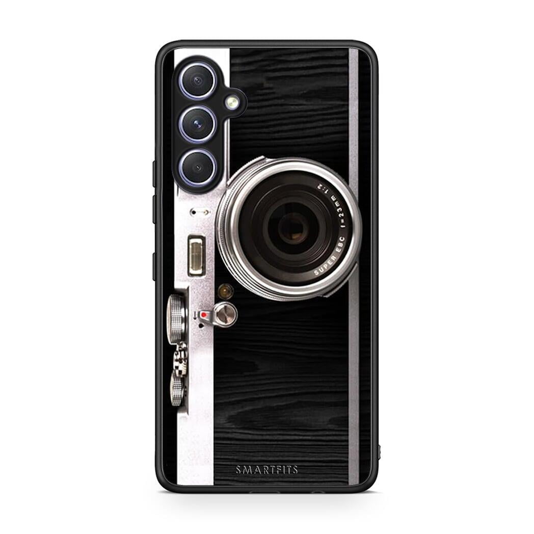 Θήκη Samsung Galaxy A54 Emily In Paris από τη Smartfits με σχέδιο στο πίσω μέρος και μαύρο περίβλημα | Samsung Galaxy A54 Emily In Paris Case with Colorful Back and Black Bezels