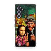 Thumbnail for Θήκη Samsung Galaxy A54 Funny Art από τη Smartfits με σχέδιο στο πίσω μέρος και μαύρο περίβλημα | Samsung Galaxy A54 Funny Art Case with Colorful Back and Black Bezels