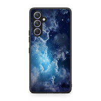 Thumbnail for Θήκη Samsung Galaxy A54 Galactic Blue Sky από τη Smartfits με σχέδιο στο πίσω μέρος και μαύρο περίβλημα | Samsung Galaxy A54 Galactic Blue Sky Case with Colorful Back and Black Bezels