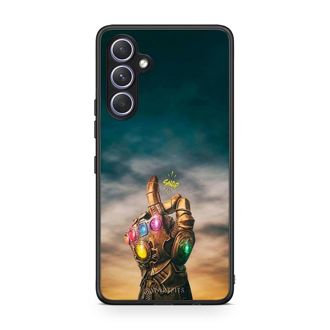 Θήκη Samsung Galaxy A54 Infinity Snap από τη Smartfits με σχέδιο στο πίσω μέρος και μαύρο περίβλημα | Samsung Galaxy A54 Infinity Snap Case with Colorful Back and Black Bezels