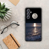 Thumbnail for Θήκη Samsung Galaxy A54 Landscape Moon από τη Smartfits με σχέδιο στο πίσω μέρος και μαύρο περίβλημα | Samsung Galaxy A54 Landscape Moon Case with Colorful Back and Black Bezels