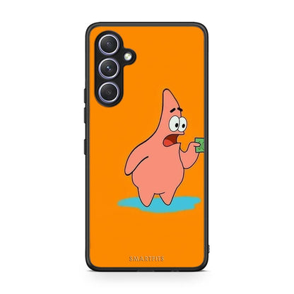 Θήκη Samsung Galaxy A54 No Money 1 από τη Smartfits με σχέδιο στο πίσω μέρος και μαύρο περίβλημα | Samsung Galaxy A54 No Money 1 Case with Colorful Back and Black Bezels