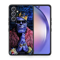 Thumbnail for Θήκη Samsung Galaxy A54 PopArt Thanos από τη Smartfits με σχέδιο στο πίσω μέρος και μαύρο περίβλημα | Samsung Galaxy A54 PopArt Thanos Case with Colorful Back and Black Bezels