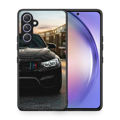 Θήκη Samsung Galaxy A54 Racing M3 από τη Smartfits με σχέδιο στο πίσω μέρος και μαύρο περίβλημα | Samsung Galaxy A54 Racing M3 Case with Colorful Back and Black Bezels