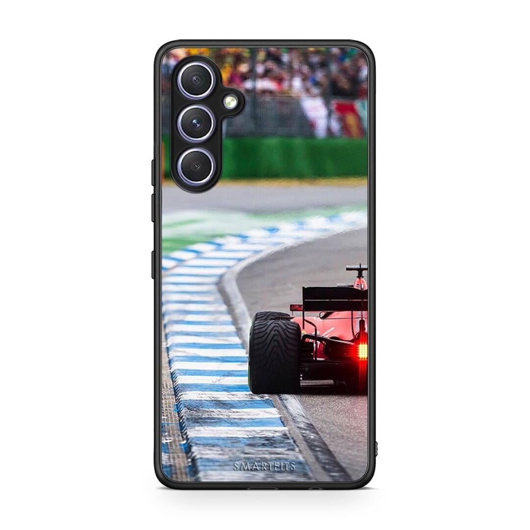 Θήκη Samsung Galaxy A54 Racing Vibes από τη Smartfits με σχέδιο στο πίσω μέρος και μαύρο περίβλημα | Samsung Galaxy A54 Racing Vibes Case with Colorful Back and Black Bezels