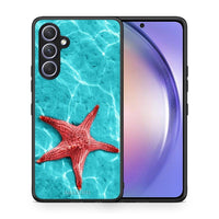 Thumbnail for Θήκη Samsung Galaxy A54 Red Starfish από τη Smartfits με σχέδιο στο πίσω μέρος και μαύρο περίβλημα | Samsung Galaxy A54 Red Starfish Case with Colorful Back and Black Bezels