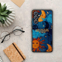 Thumbnail for Θήκη Samsung Galaxy A54 Screaming Sky από τη Smartfits με σχέδιο στο πίσω μέρος και μαύρο περίβλημα | Samsung Galaxy A54 Screaming Sky Case with Colorful Back and Black Bezels