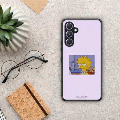 Θήκη Samsung Galaxy A54 So Happy από τη Smartfits με σχέδιο στο πίσω μέρος και μαύρο περίβλημα | Samsung Galaxy A54 So Happy Case with Colorful Back and Black Bezels