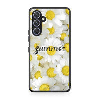 Thumbnail for Θήκη Samsung Galaxy A54 Summer Daisies από τη Smartfits με σχέδιο στο πίσω μέρος και μαύρο περίβλημα | Samsung Galaxy A54 Summer Daisies Case with Colorful Back and Black Bezels