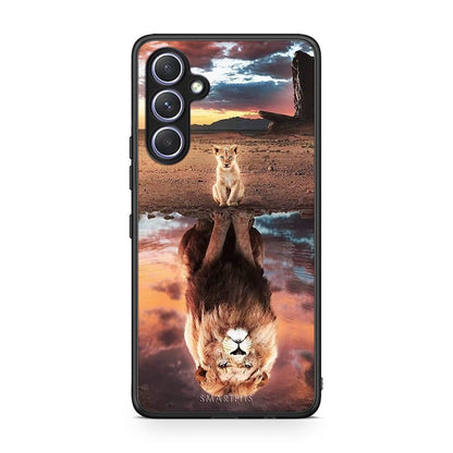 Θήκη Samsung Galaxy A54 Sunset Dreams από τη Smartfits με σχέδιο στο πίσω μέρος και μαύρο περίβλημα | Samsung Galaxy A54 Sunset Dreams Case with Colorful Back and Black Bezels