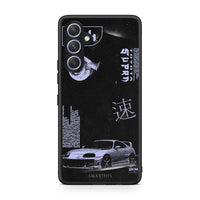 Thumbnail for Θήκη Samsung Galaxy A54 Tokyo Drift από τη Smartfits με σχέδιο στο πίσω μέρος και μαύρο περίβλημα | Samsung Galaxy A54 Tokyo Drift Case with Colorful Back and Black Bezels