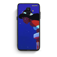 Thumbnail for samsung A6 Alladin And Jasmine Love 2 θήκη από τη Smartfits με σχέδιο στο πίσω μέρος και μαύρο περίβλημα | Smartphone case with colorful back and black bezels by Smartfits