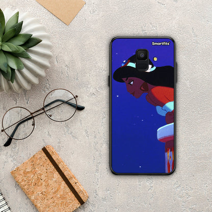 Alladin And Jasmine Love 2 - Samsung Galaxy A6 2018 θήκη