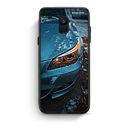 samsung A6 Bmw E60 Θήκη από τη Smartfits με σχέδιο στο πίσω μέρος και μαύρο περίβλημα | Smartphone case with colorful back and black bezels by Smartfits