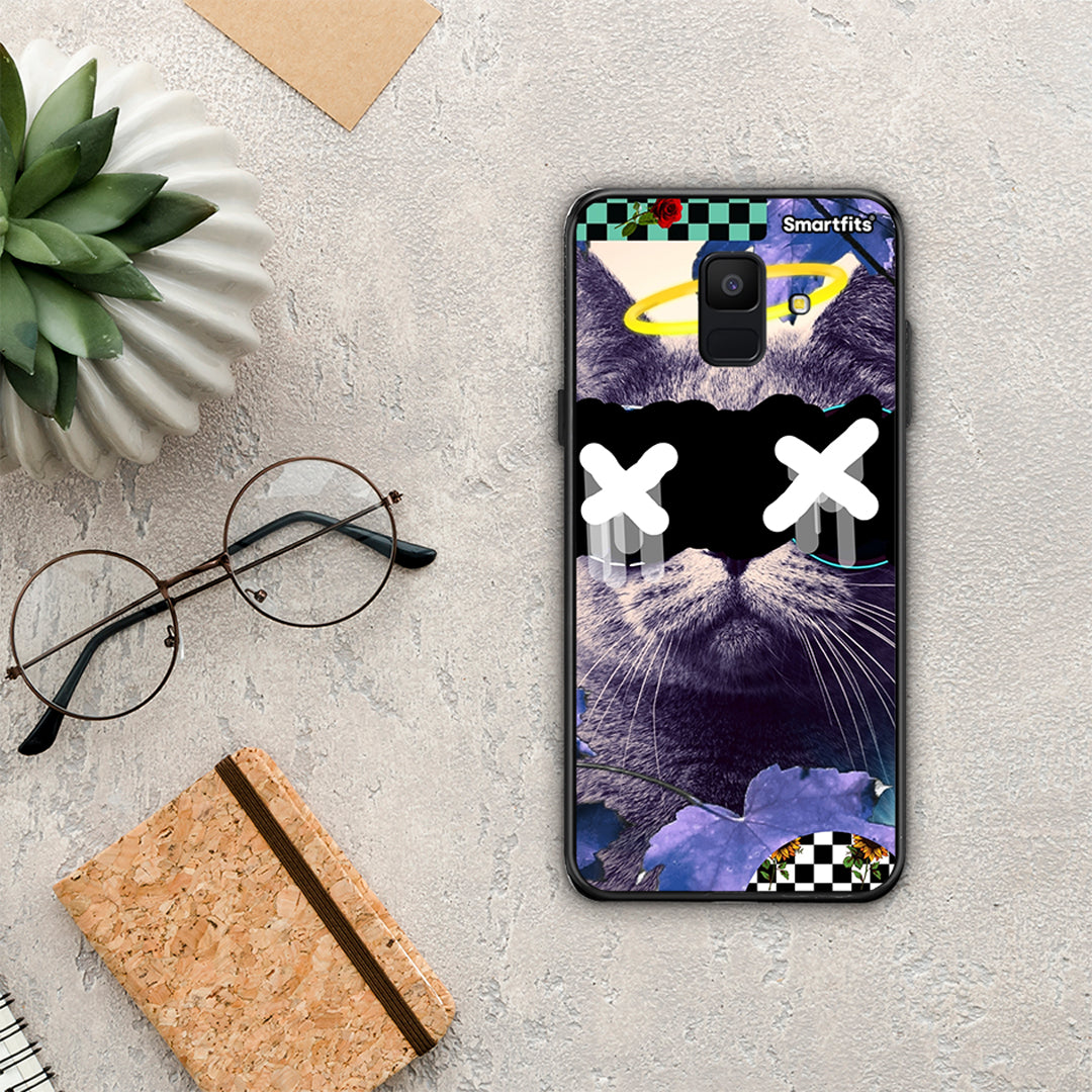 Cat Collage - Samsung Galaxy A6 2018 θήκη