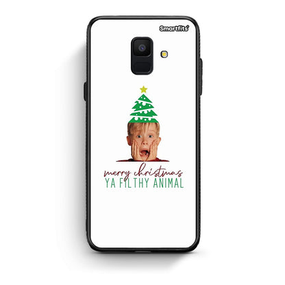 samsung A6 Filthy Animal θήκη από τη Smartfits με σχέδιο στο πίσω μέρος και μαύρο περίβλημα | Smartphone case with colorful back and black bezels by Smartfits