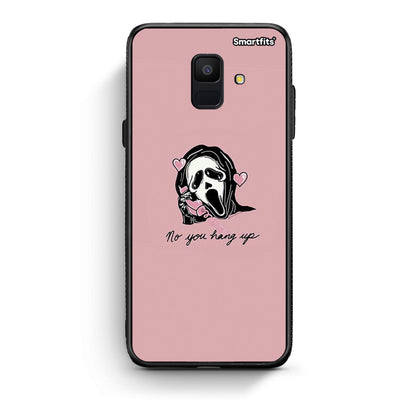 samsung A6 Halloween Hang Up Θήκη από τη Smartfits με σχέδιο στο πίσω μέρος και μαύρο περίβλημα | Smartphone case with colorful back and black bezels by Smartfits