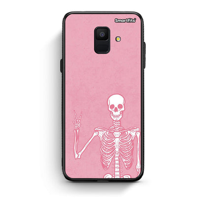 samsung A6 Halloween Motivation Θήκη από τη Smartfits με σχέδιο στο πίσω μέρος και μαύρο περίβλημα | Smartphone case with colorful back and black bezels by Smartfits
